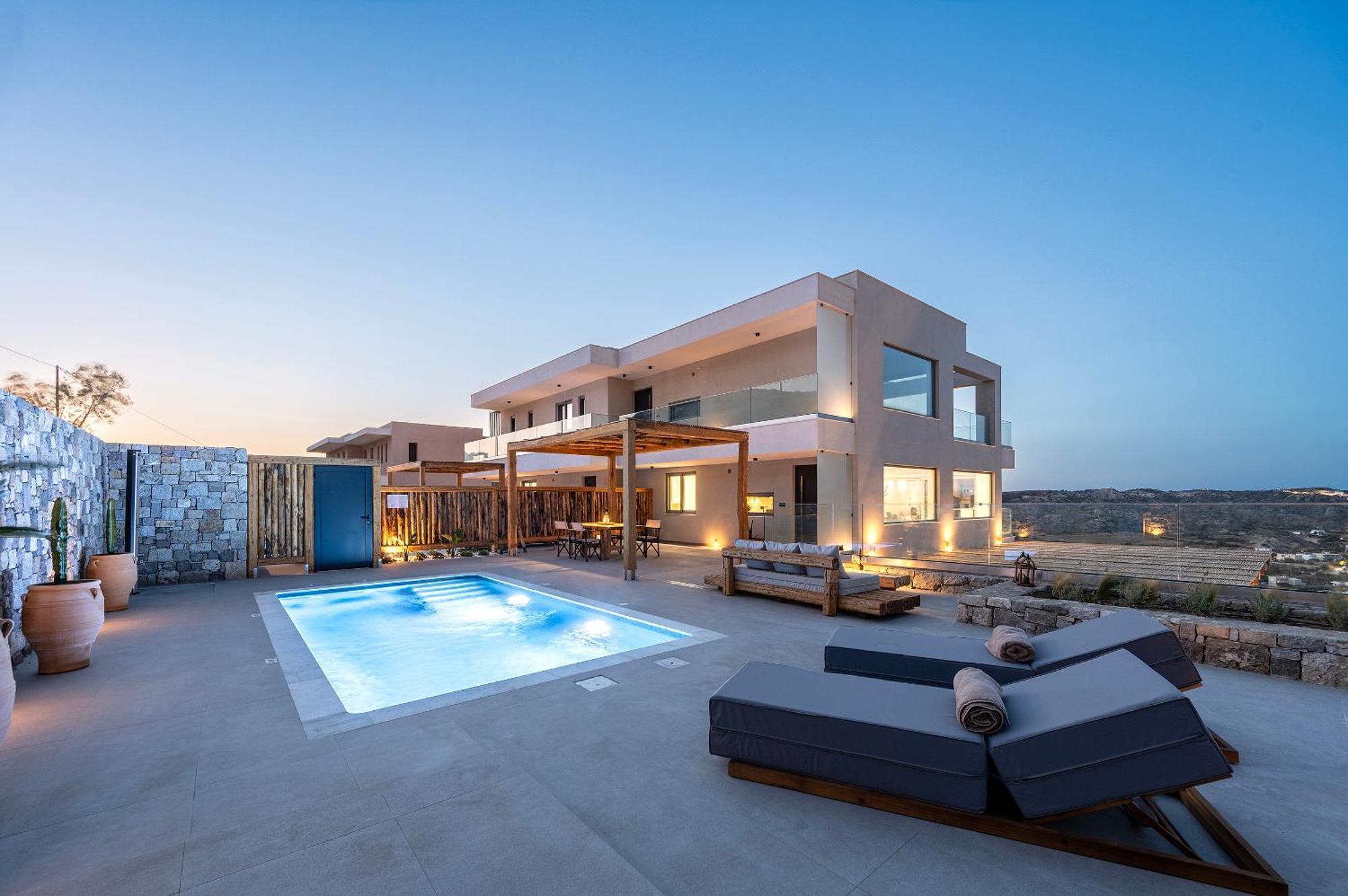 Apartmán Mousonas Luxury Living Kámpos Exteriér fotografie