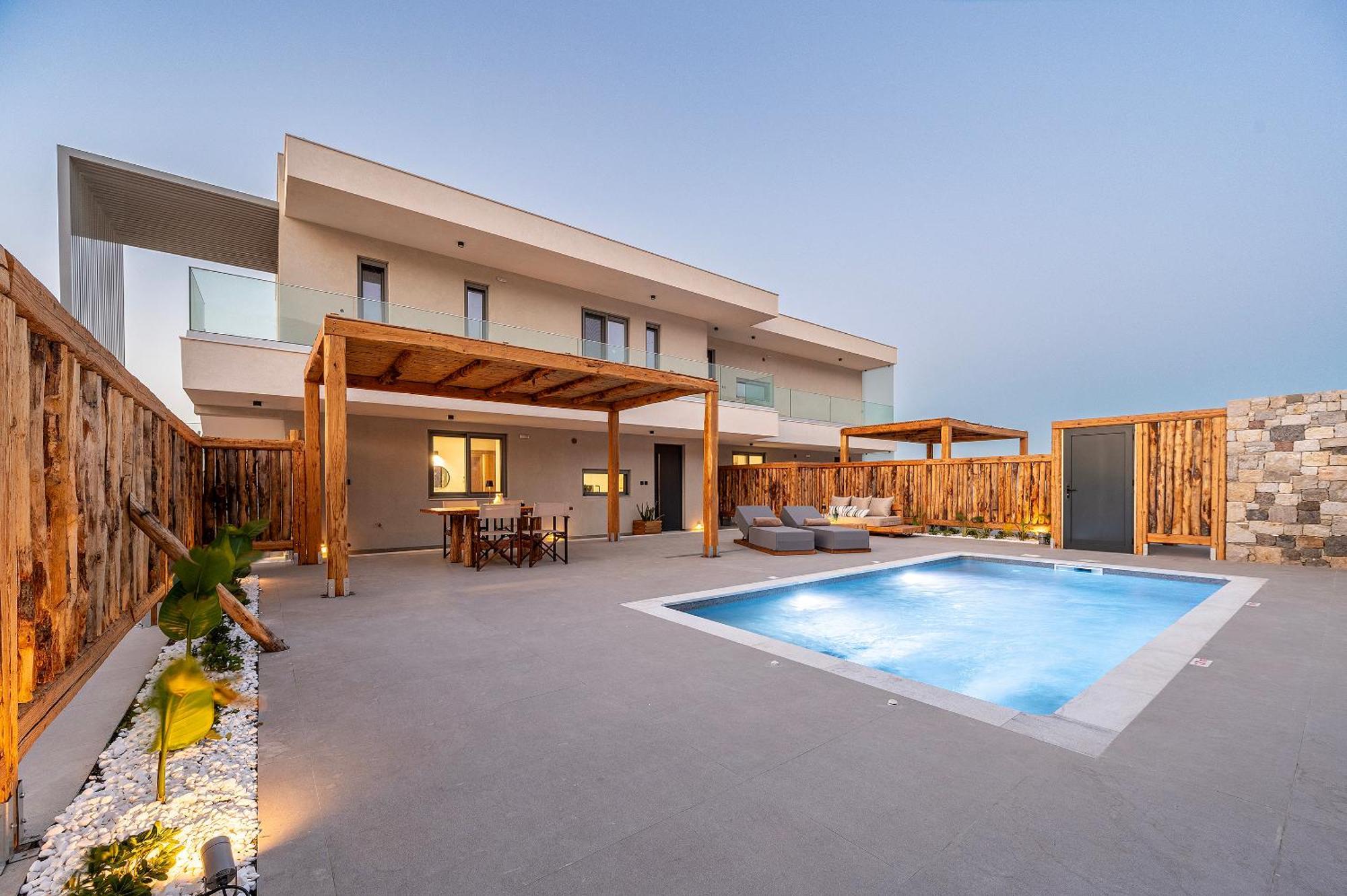 Apartmán Mousonas Luxury Living Kámpos Exteriér fotografie
