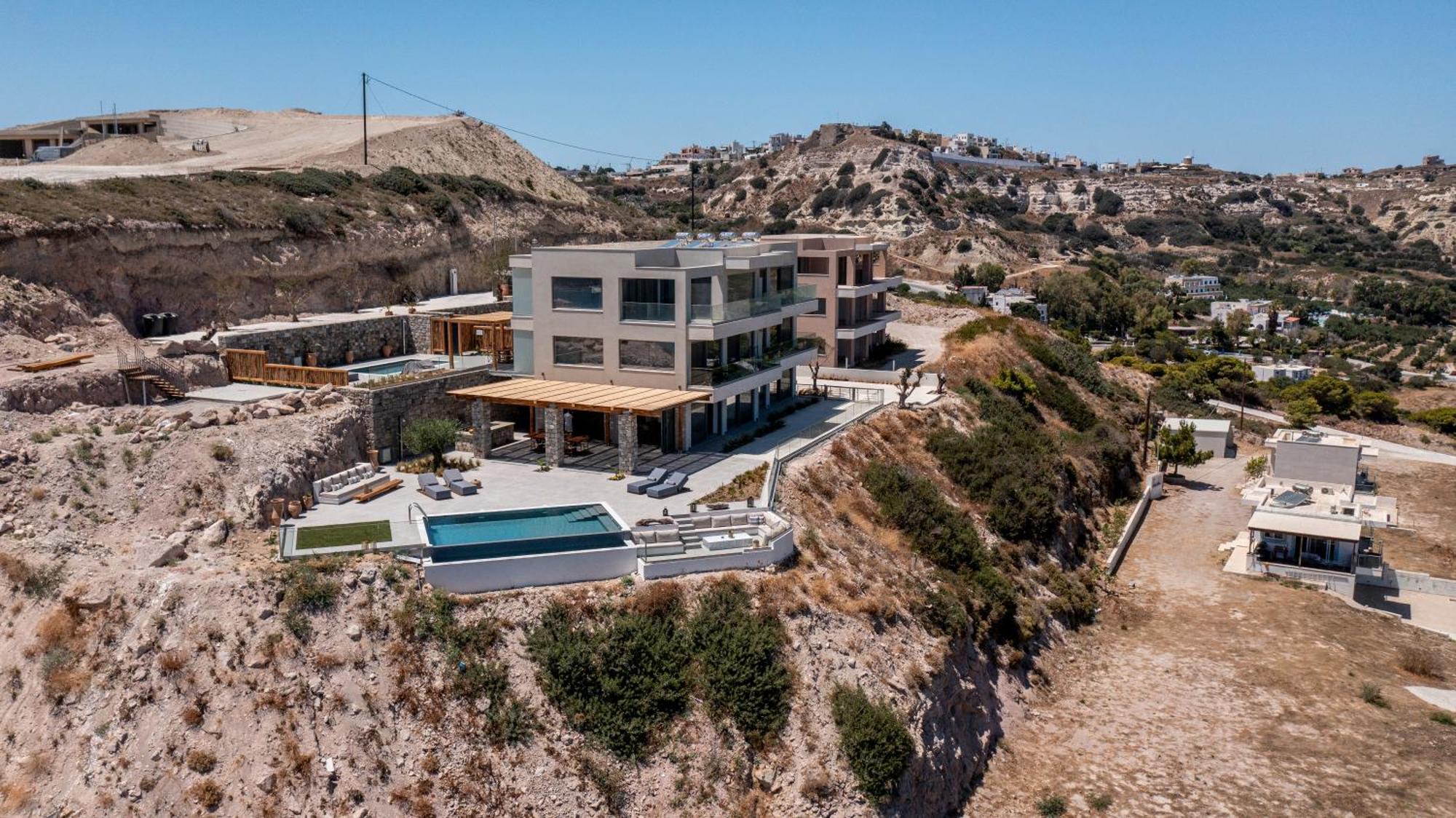 Apartmán Mousonas Luxury Living Kámpos Exteriér fotografie